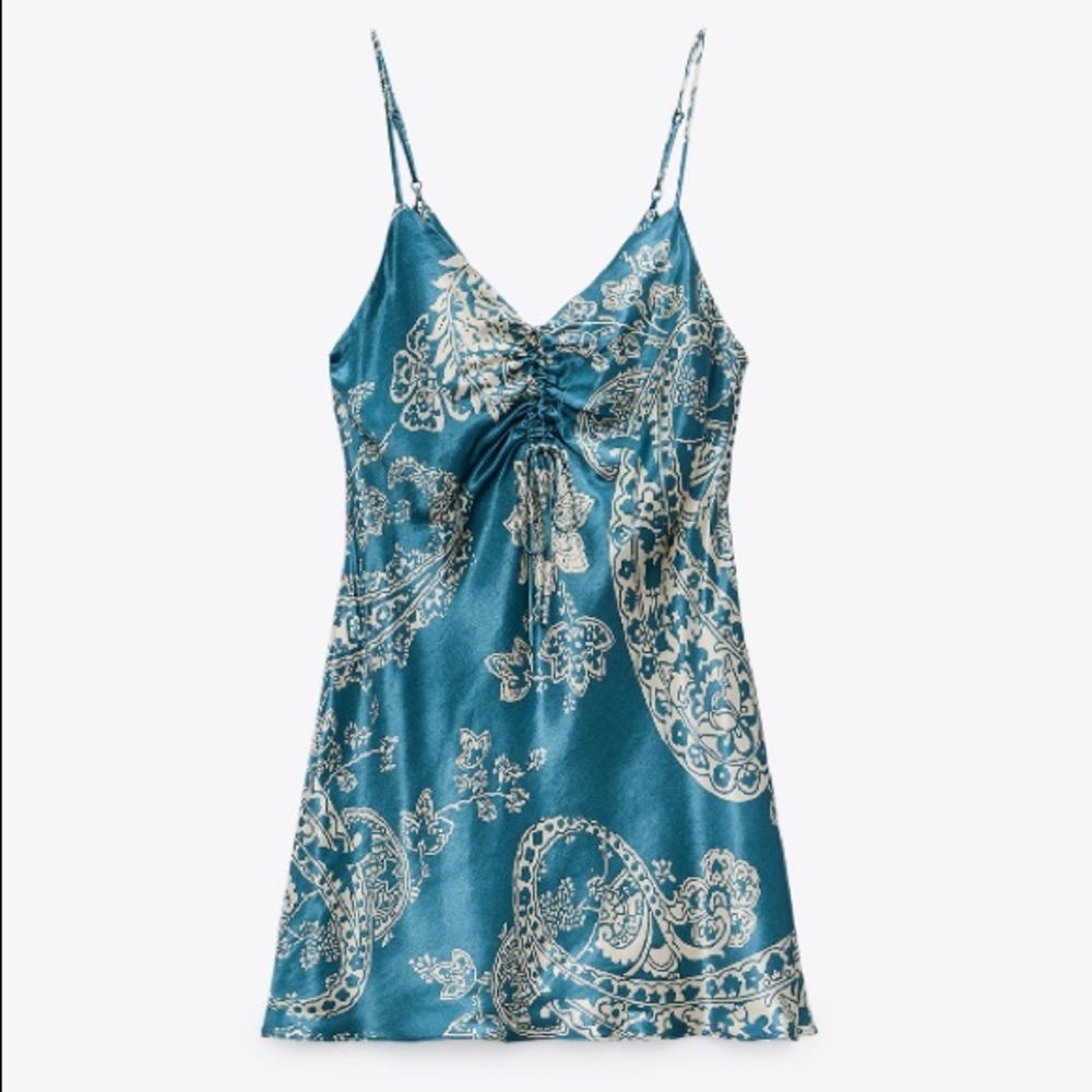 **NEW Listing** PRINTED LINGERIE STYLE DRESS